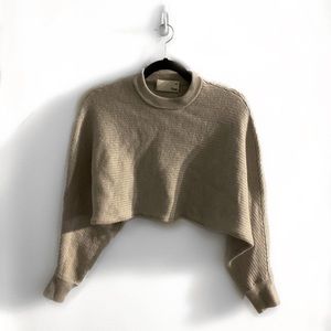 Aritzia - Wilfred Free Crop Sweater